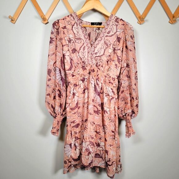 O.P.T. Bohemian Long Sleeve Dress - small - Picture 1 of 10